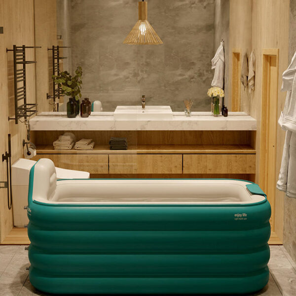 Home Fashion Inflatable Folding Bath Tub - Image 5