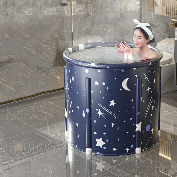 The Tub Can Be Folded And Heated For Adults