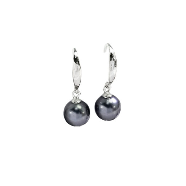 Autumn And Winter Fashion Trending Sterling Silver Pearl Earrings - Image 5