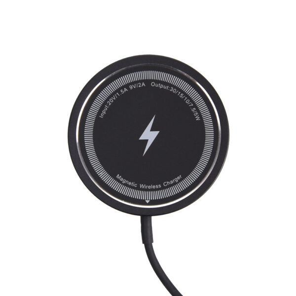 15W Metal Casing Magnetic Wireless Charger - Image 8